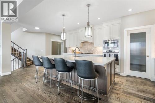 52 Elgin Estates View Se, Calgary, AB - Indoor Photo Showing Kitchen With Upgraded Kitchen