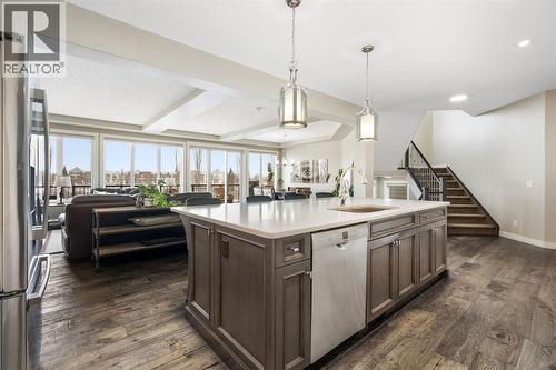 52 Elgin Estates View Se, Calgary, AB - Indoor Photo Showing Kitchen With Upgraded Kitchen