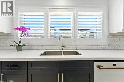 38 Lydia Lane, Paris, ON - Indoor Photo Showing Kitchen With Double Sink