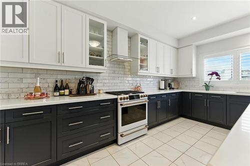 38 Lydia Lane, Paris, ON - Indoor Photo Showing Kitchen With Upgraded Kitchen