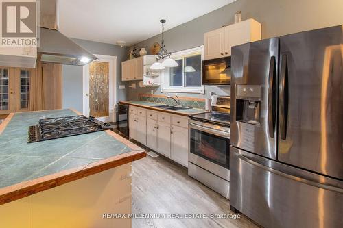 3021 Pinegrove Road, Springwater, ON - Indoor Photo Showing Kitchen With Double Sink