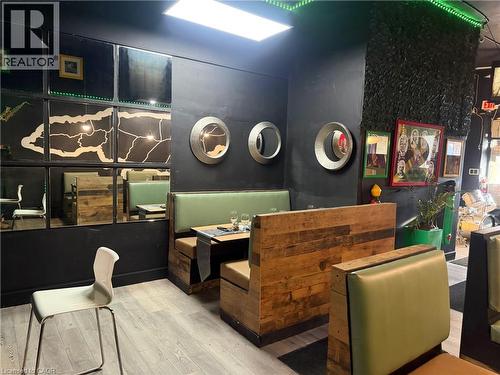 View of reception - 597 King Street, Hamilton, ON 