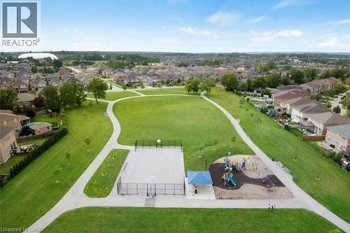 Aerial perspective of suburban area - 151 Fair Street, Ancaster, ON 