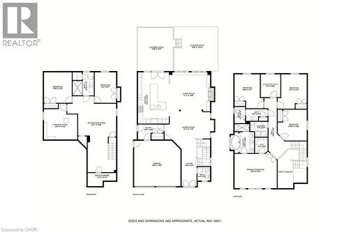 View of home floor plan - 151 Fair Street, Ancaster, ON 