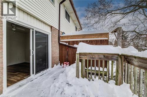 Unit 1 - Deck - 839 Doon Village Road, Kitchener, ON 