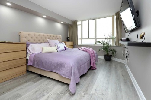 1101-100 County Court Boulevard, Brampton, ON - Indoor Photo Showing Bedroom