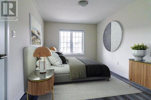 Virtually Staged - 124 Stork Street, Oakville, ON - Indoor Photo Showing Bedroom