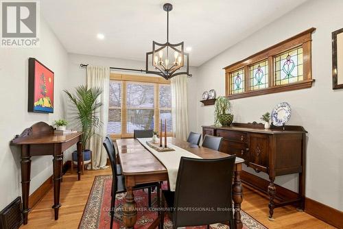 22 Mill Street, Hamilton, ON - Indoor Photo Showing Dining Room