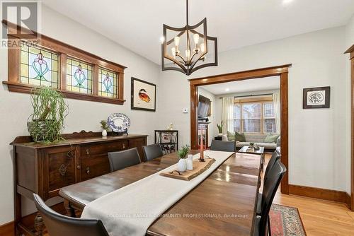 22 Mill Street, Hamilton, ON - Indoor Photo Showing Dining Room