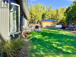 Low maintenance vinyl & stone exterior siding. - 