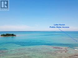 Crystal clear Lake Huron waterfronts. - 