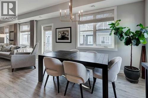 405 Cranbrook Walk Se, Calgary, AB - Indoor Photo Showing Dining Room