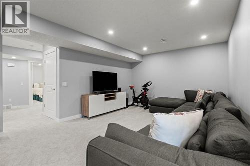 85 Mount Rae Heights, Okotoks, AB - Indoor Photo Showing Basement