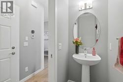 Main floor powder room - 