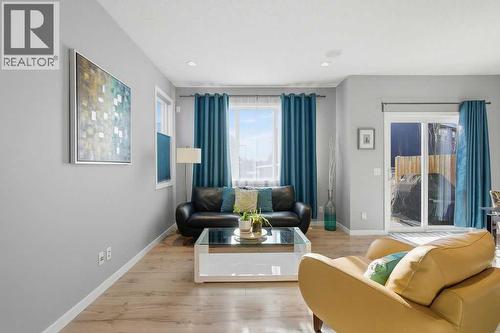 105 Chaparral Valley Crescent Se, Calgary, AB - Indoor Photo Showing Living Room