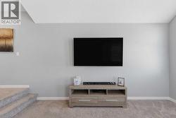 Conduit in place for a wall-mounted TV - 