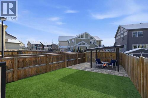 Show casing the astro-turf - 105 Chaparral Valley Crescent Se, Calgary, AB - Outdoor