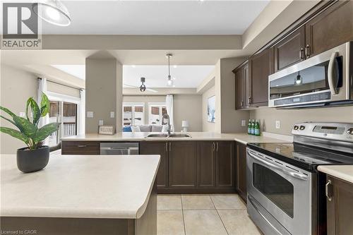 906 Audrey Place, Kitchener, ON - Indoor Photo Showing Kitchen With Double Sink