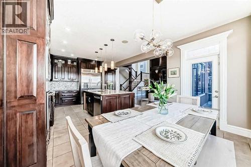 115 Wentworth Hill Sw, Calgary, AB - Indoor Photo Showing Dining Room