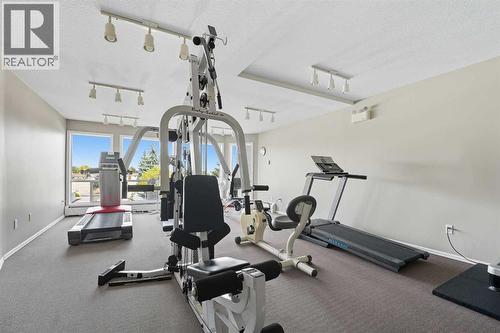 208, 6118 53 Avenue, Red Deer, AB - Indoor Photo Showing Gym Room