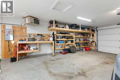 9936 Maplecreek Drive Se, Calgary, AB - Indoor Photo Showing Garage