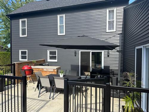 Balcon - 300 Rue Masson, Saint-Pierre-Les-Becquets, QC - Outdoor With Deck Patio Veranda With Exterior