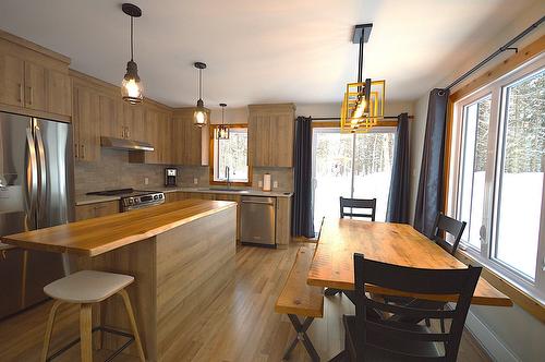 Vue d'ensemble - 153 Ch. Roy, Amherst, QC - Indoor Photo Showing Kitchen