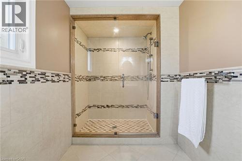 Primary Ensuite Shower - 84 Chatterson Drive, Ancaster, ON - Indoor Photo Showing Bathroom