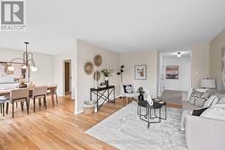 Living room flows into the Dining space - 