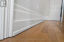 Gorgeous oak floors & custom century replica trim - 
