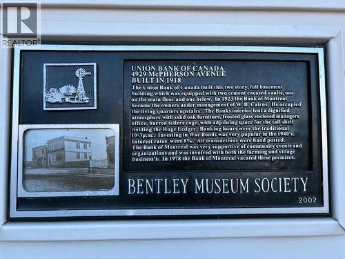 4929 50 Avenue, Bentley, AB 