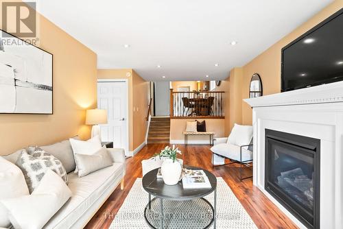 287 Viewmount Street, Oshawa (Donevan), ON - Indoor Photo Showing Living Room With Fireplace