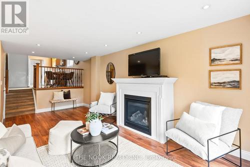 287 Viewmount Street, Oshawa (Donevan), ON - Indoor Photo Showing Living Room With Fireplace