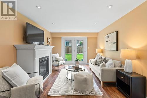 287 Viewmount Street, Oshawa (Donevan), ON - Indoor Photo Showing Living Room With Fireplace