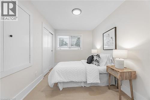 3rd Bedroom featuring wood finished floors and a closet - 248 Wales Crescent, Oakville, ON - Indoor Photo Showing Bedroom