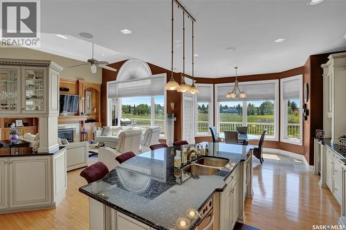 1453 Normandy Drive, Moose Jaw, SK - Indoor Photo Showing Kitchen With Double Sink With Upgraded Kitchen
