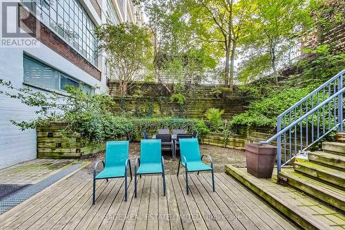 102A - 245 Carlaw Avenue, Toronto, ON - Outdoor With Deck Patio Veranda