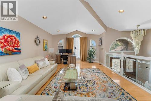4753 Lavender, Windsor, ON - Indoor Photo Showing Living Room With Fireplace