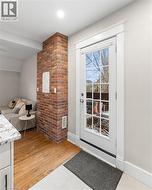 Doorway to property - 