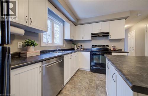931 Glasgow Street Unit# 2B, Kitchener, ON - Indoor Photo Showing Kitchen With Double Sink
