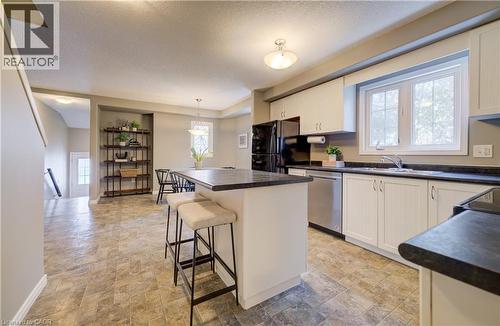 931 Glasgow Street Unit# 2B, Kitchener, ON - Indoor Photo Showing Kitchen With Double Sink