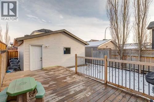 152 New Brighton Grove Se, Calgary, AB - Outdoor With Deck Patio Veranda With Exterior