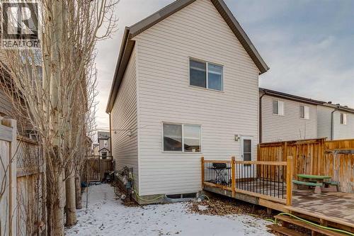 152 New Brighton Grove Se, Calgary, AB - Outdoor With Deck Patio Veranda With Exterior