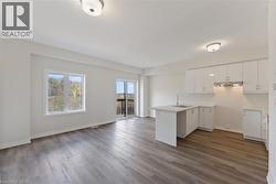 Kitchen/Dining area with sliding door to backyard - 