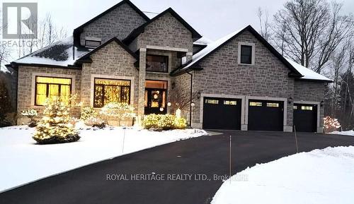 Exterior with Paved Circular Driveway - 21564 Loyalist Parkway, Prince Edward County (Ameliasburg Ward), ON - Outdoor