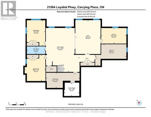 Lower Level Floor Plans - 21564 Loyalist Parkway, Prince Edward County (Ameliasburg Ward), ON - Other