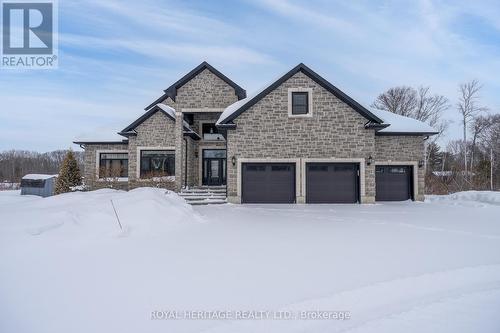 Winter Photo - 21564 Loyalist Parkway, Prince Edward County (Ameliasburg Ward), ON - Outdoor With Facade