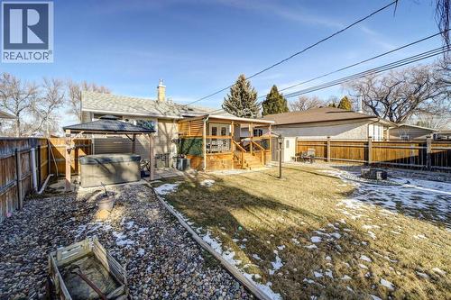 Large Backyard - 1510 12 Avenue N, Lethbridge, AB - Outdoor With Deck Patio Veranda