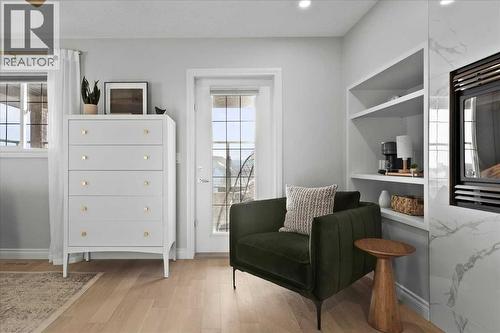 Door to upper deck - 255 Gleneagles View, Cochrane, AB - Indoor