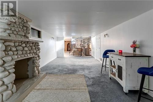 18 St Jean, Hagar, ON - Indoor With Fireplace